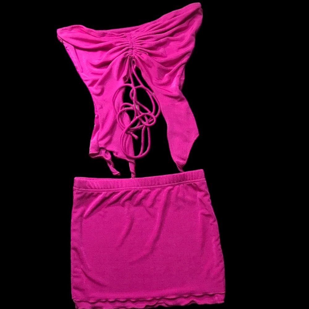 Pink y2k set